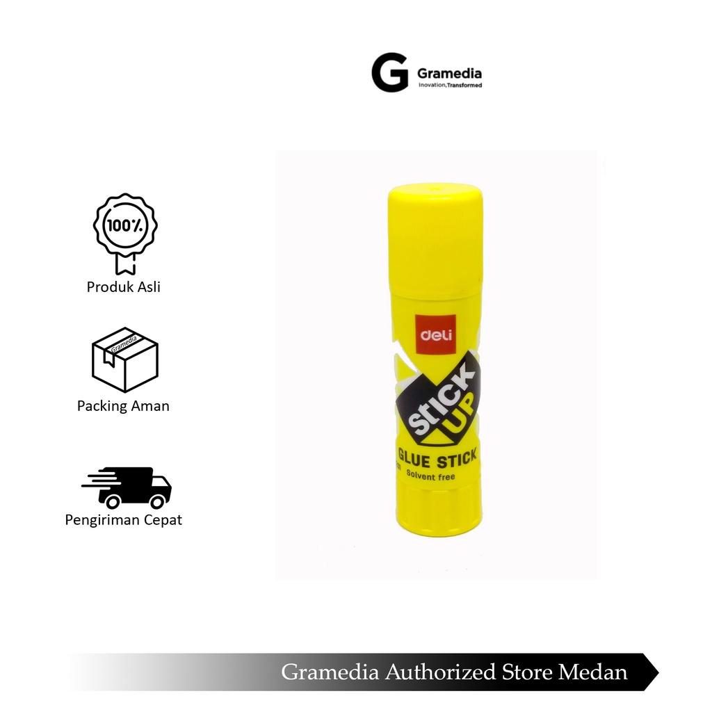 

Gramedia Medan - Deli Glue Stick White A20010