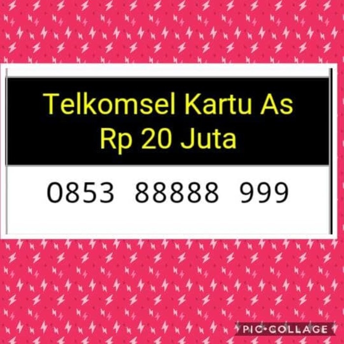 nomor cantik(0853 88888 999)double aaa,tsel AS