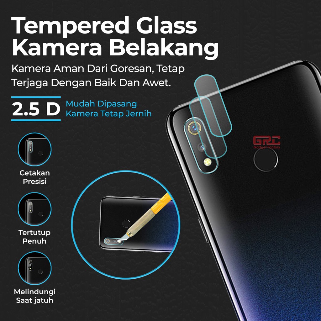 Tempered Glass Realme 3 HOGO Full Cover Anti Gores Kaca