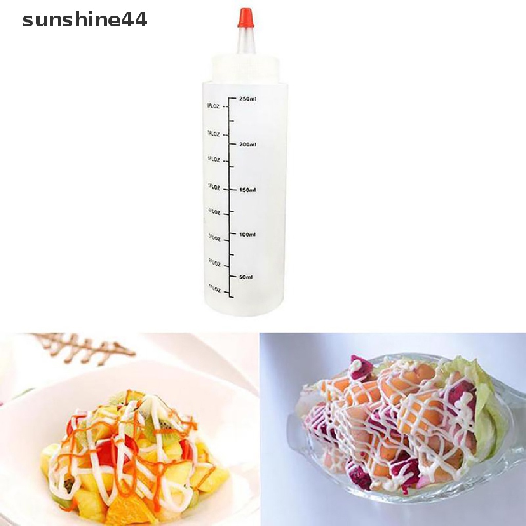 Sunshine Botol Remas Squeezabl Anti Bocor Untuk Salad