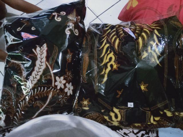 Batik Solo Kemeja Batik Pria Lengan Panjang Lapis Furing Peksi Murai Rafanda Premium Atasan Modern