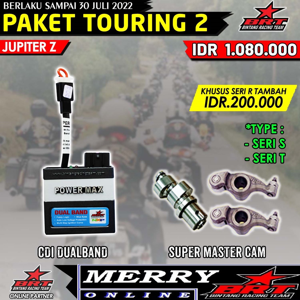 Touring 2 BRT Jupiter Z CDI &amp; Super Master Cam