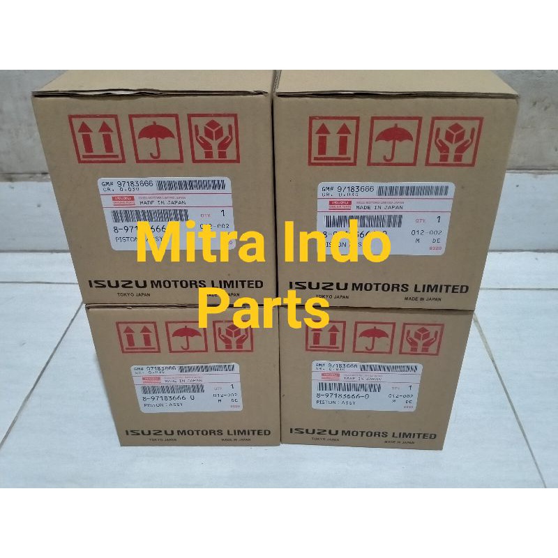 PISTON ASSY SEHER ISUZU NKR71 NKR 71 STD