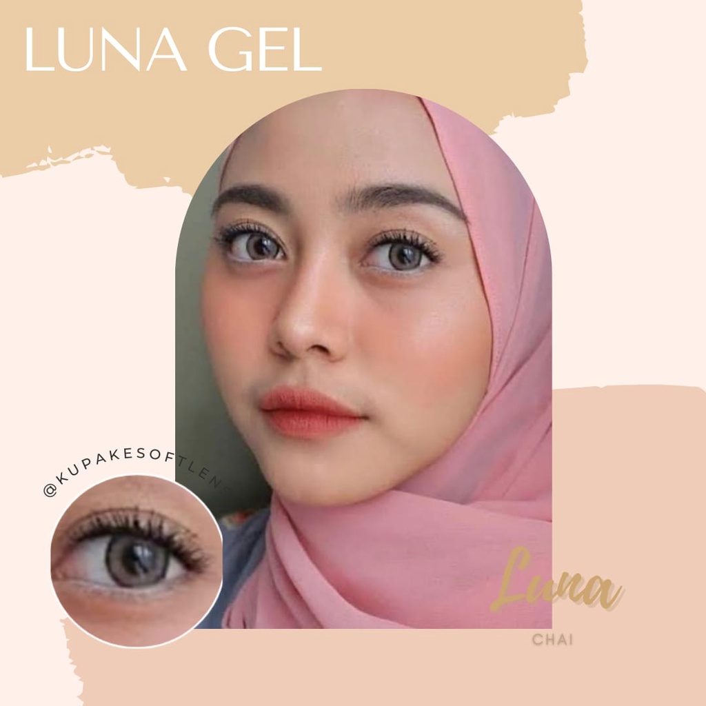 KUPAKESOFTLENS Luna Gel Natural Soflens By Topgel