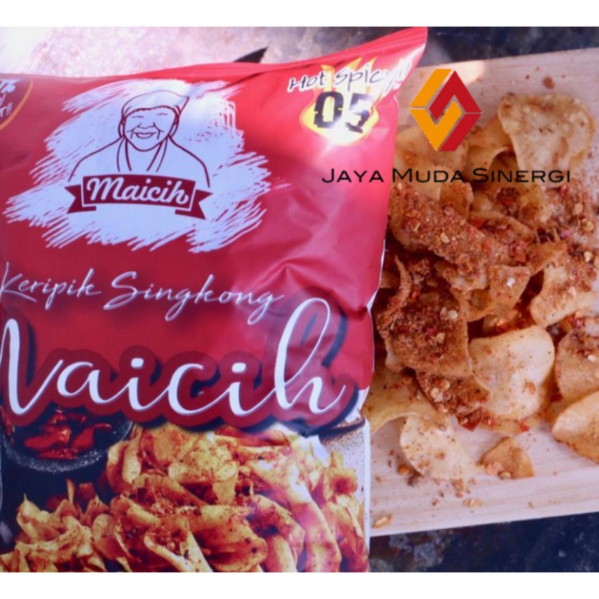 MAICIH - KERIPIK LEVEL 5 - MAICIH KERIPIK SINGKONG LEVEL 5 - 100 GRAM - DISTRIBUTOR MAICIH