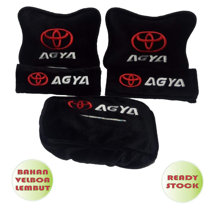 Bantal mobil AGYA headrest mobil aksesoris mobil interior mobil
