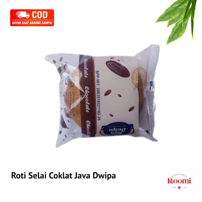 Roti Aoka 60g / Roti Panggang Aoka/ Roti Selai Aoka/ Roti Murah/ Roti Viral-Java Dwipa Coklat