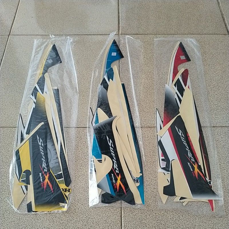 Striping Supra X 125 R tahun 2008