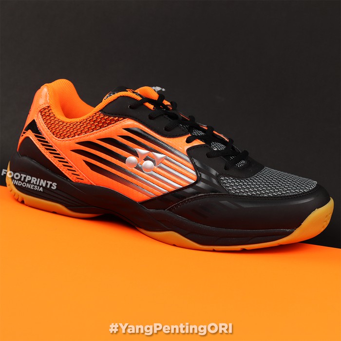 Sepatu Badminton Yonex 777 Black Orange Original Shoes