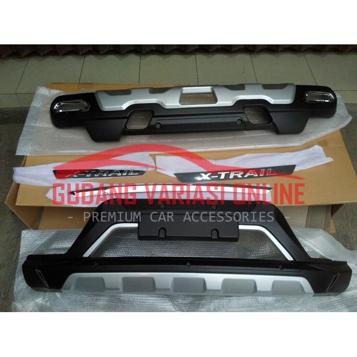 Ready Stok Front   Rear Bumper Guard Nissan All New X Trail   X Trail Limited