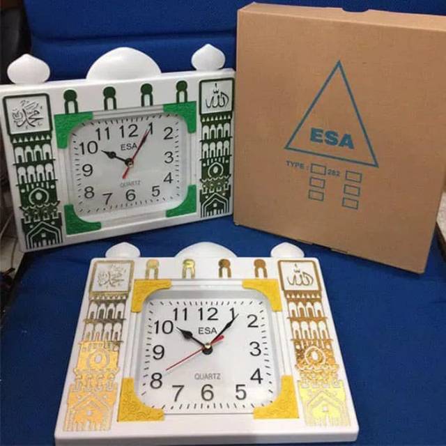 jam dinding Masjid/kaligrafi