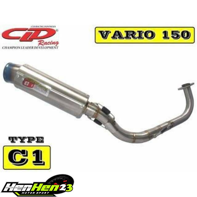 KNALPOT CLD Racing HONDA VARIO 150 C1 BULAT