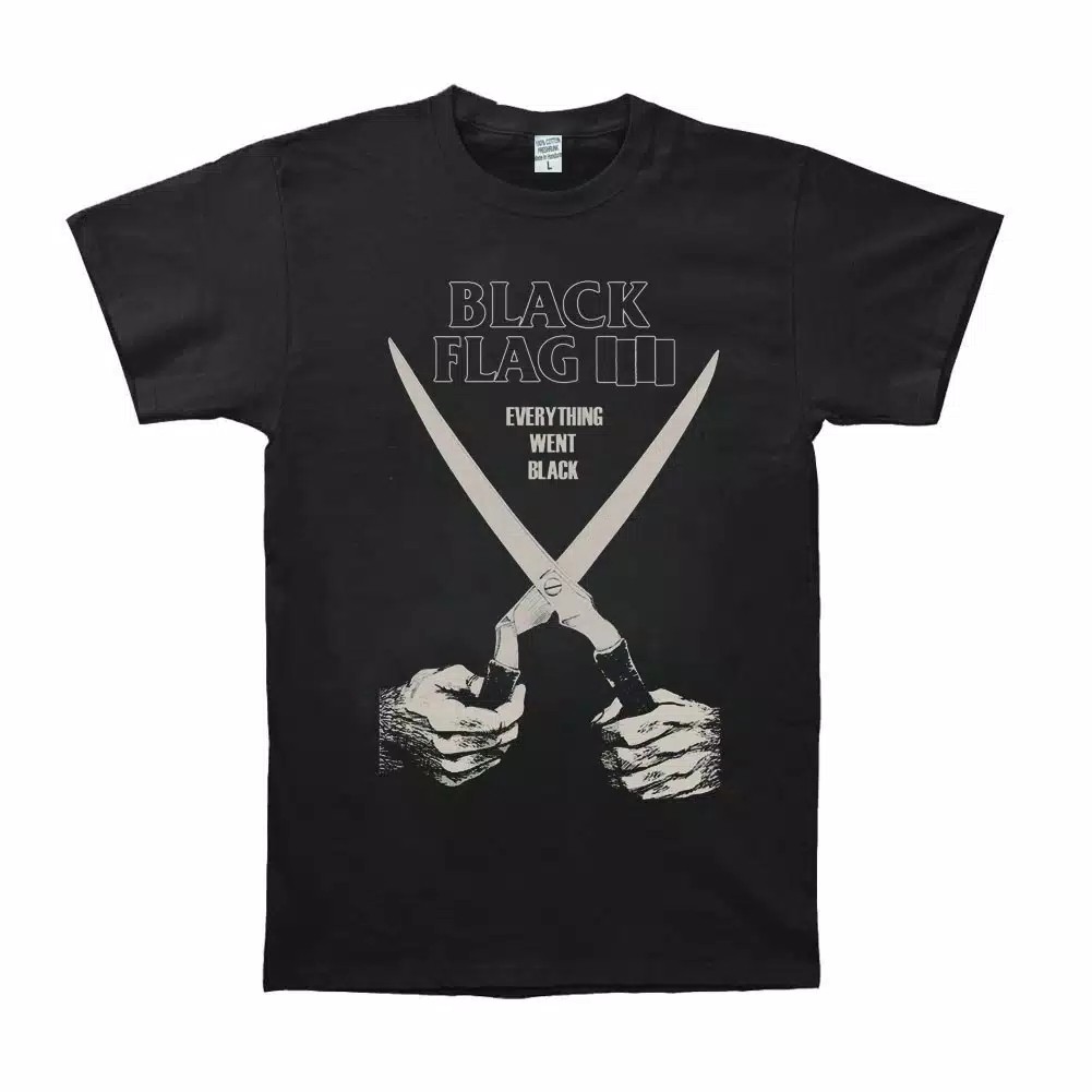 Kaos Band Black Flag Original Gildan