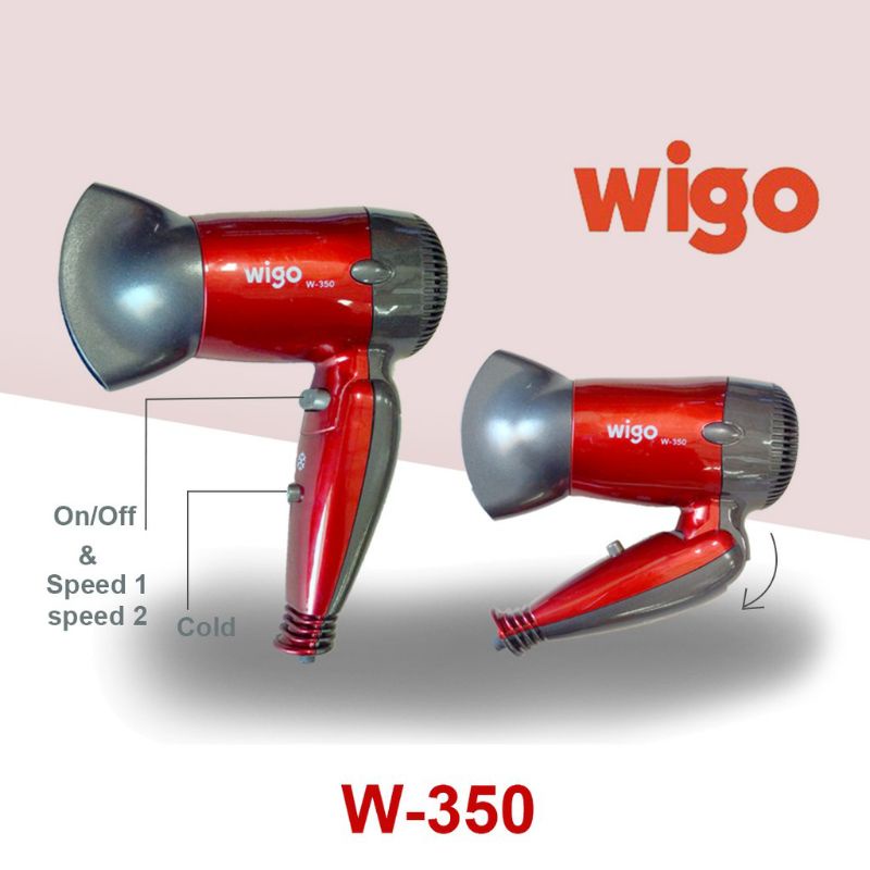 Wigo, W - 350 , Hairdryer , Hair Dryer , Pengering Rambut