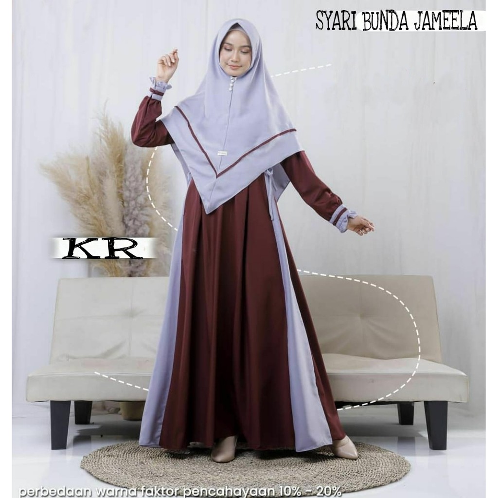 SYARI BUNDA JAMEELA kR / GAMIS BUNDA JAMEELA BERGO