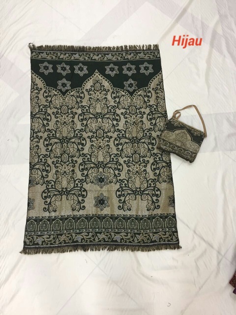 sajadah tas imut motif batik