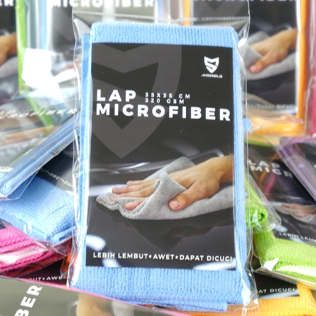 Kain Lap Microfiber Detailing Premium Quality 35x35 cm 320 GSM by Mizu Shield-1