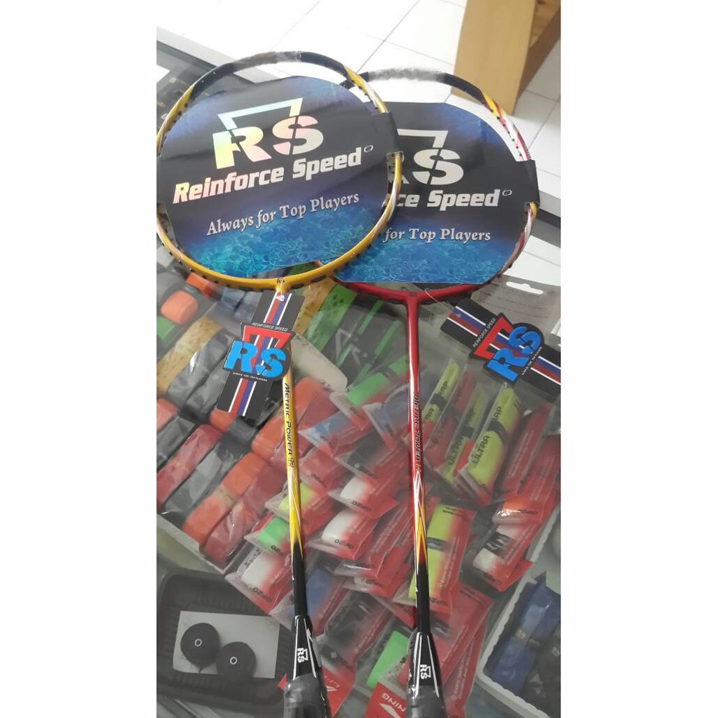 raket rs metric power 12/14 free tas senar kaos