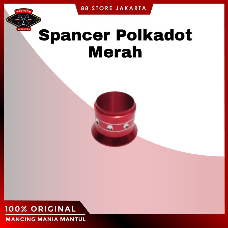 spancer polkadot spacer reelseat