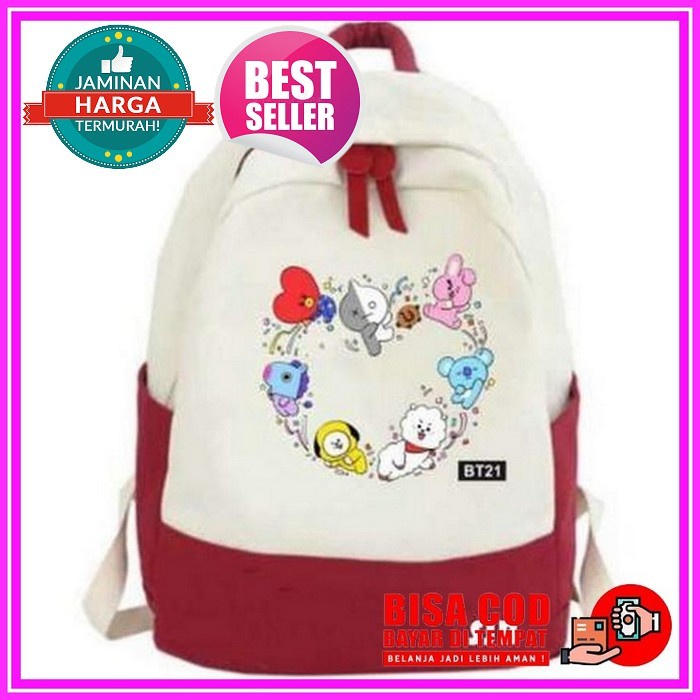 Tas Rangsel Wanita Smp Sekolah 2021 Sd Sma Ransel Anak Azlan Shop06 Terbaru Pr S2H9 Trendy Promo Sal