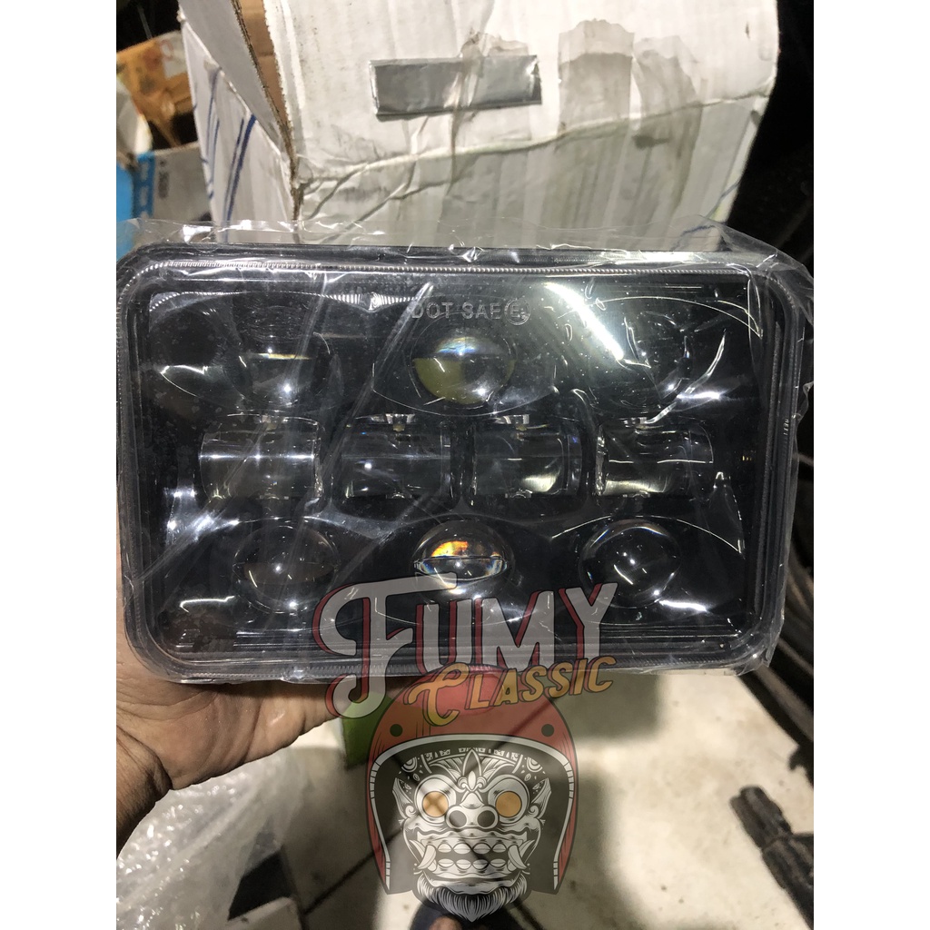 Lampu Daymaker GL Kotak dus hitam