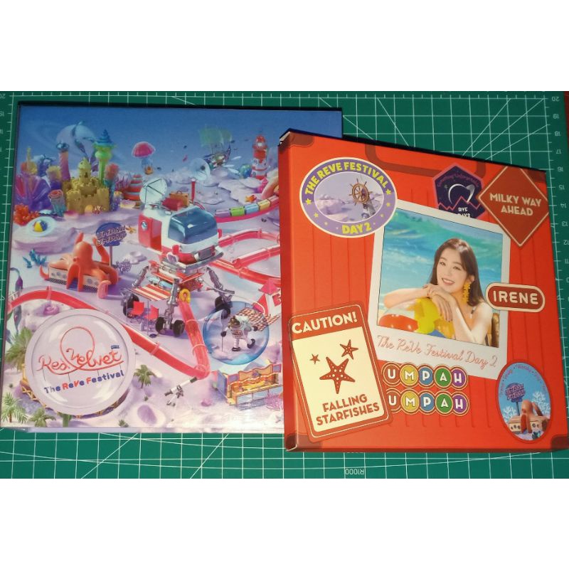 ALBUM ONLY RED VELVET TRF DAY 1 DAY 2 IRENE SUMMER MAGIC JOY RBB KIHNO