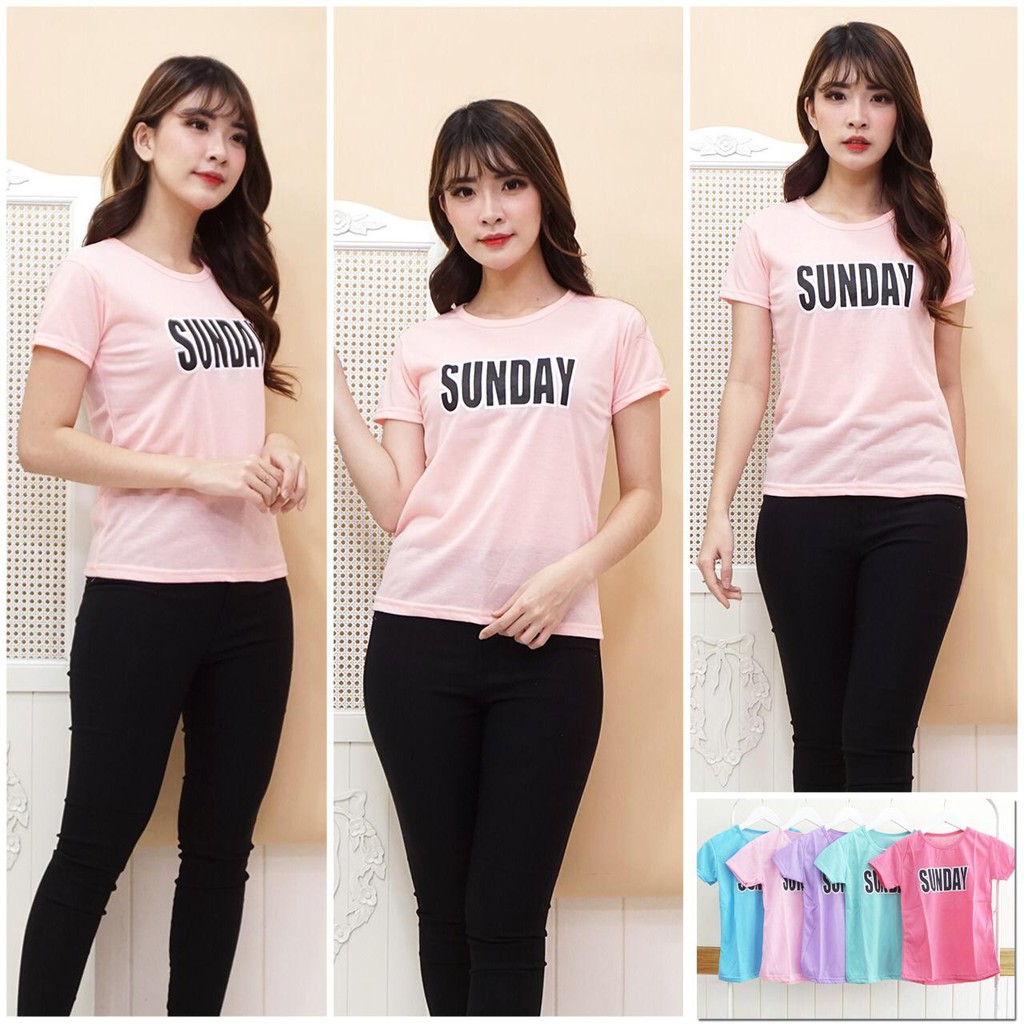 Kaos Sunday T-shirt Oneck