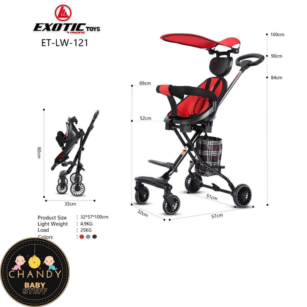 MAGIC STROLLER BABY EXOTIC LW 121