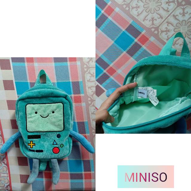 Miniso Tas Ransel Anak Karakter Adventure Time