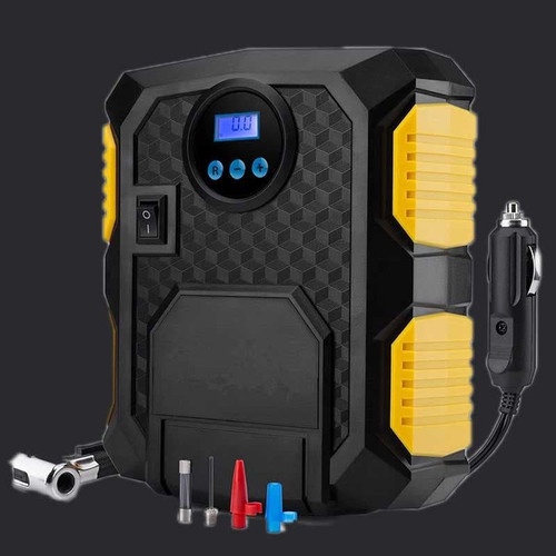 PERTUKANGAN PNEUMATIC TAFFWARE POMPA BAN MOBIL ANGIN MOTOR ELEKTRIK LISTRIK DIGITAL 150 PSI