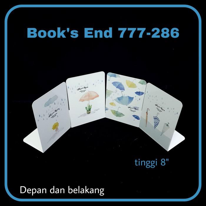 

Sos Book End 777- 286 / Pembatas Buku Besi / Pembatas Buku - Paling Kanan