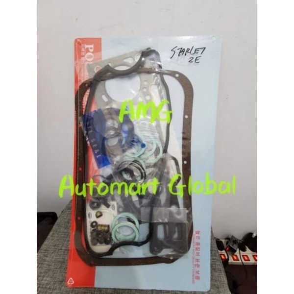 packing set komplit starlet ep80 2E 1300cc