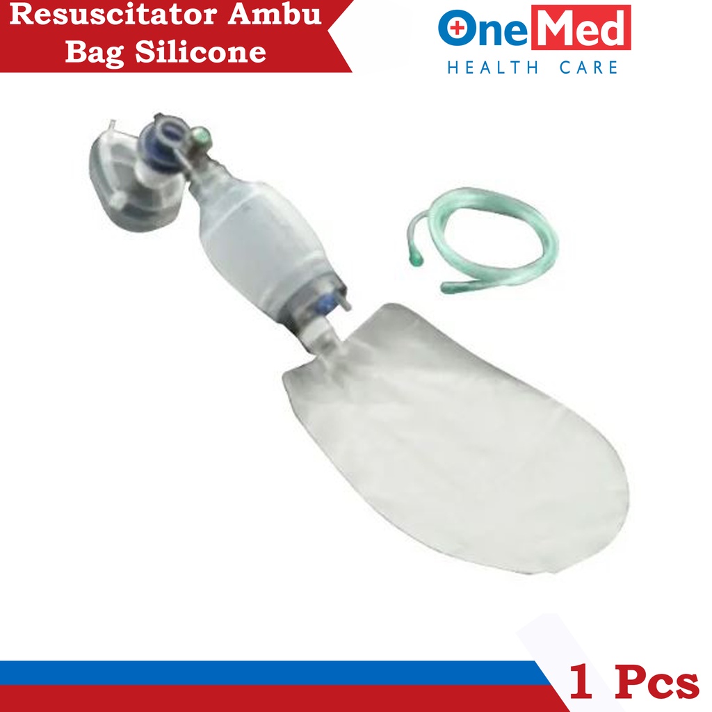 Resuscitator Ambubag Onemed Silicone Dewasa