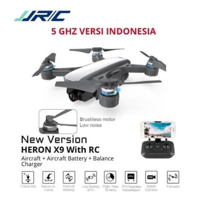 DRONE JJRC X9 HERON 2 AXIS GIMBAL GPS FHD CAMERA OPTICAl FLOW