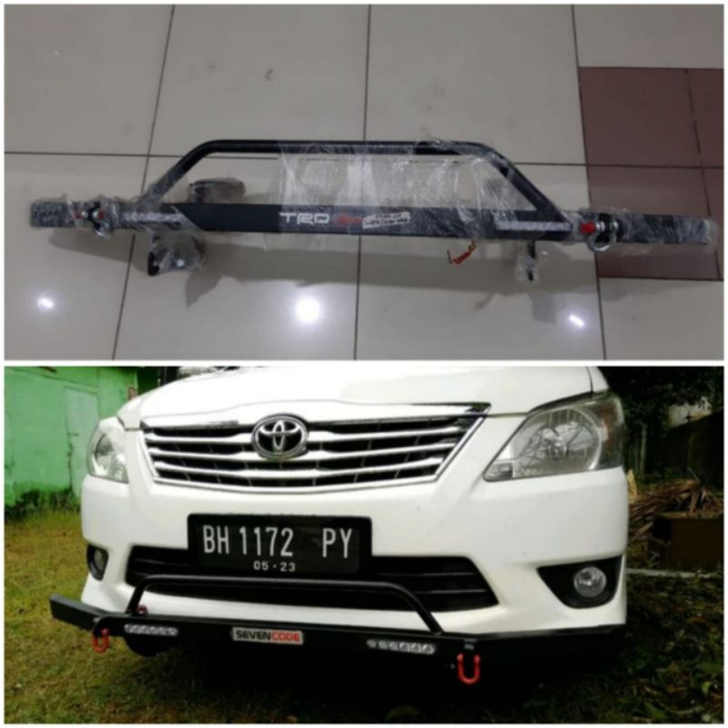 Tanduk Mini Bemper depan  LED ARB GRAND INNOVA 2014 2015
