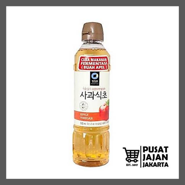 

Chung Jung One Apple Vinegar Cuka Apel 500 ml Import Korea Chung Jung Won