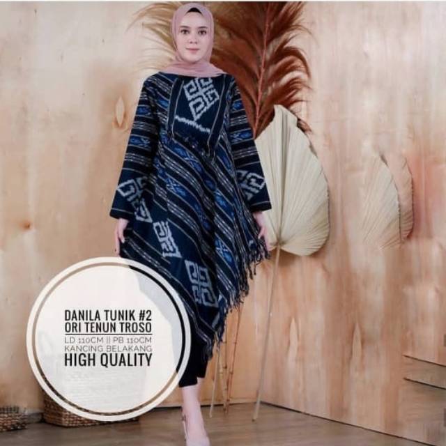 Tunik tenun/dress batik/ danilla #2