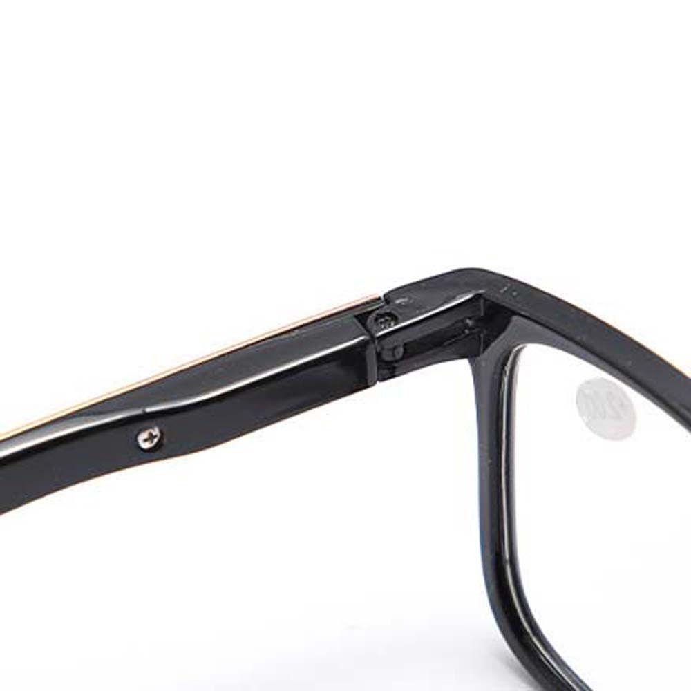 MXBEAUTY Reading Glasses Fashion For Men Red +1.0~+4.0 Optical Square Presbyopic Glasses