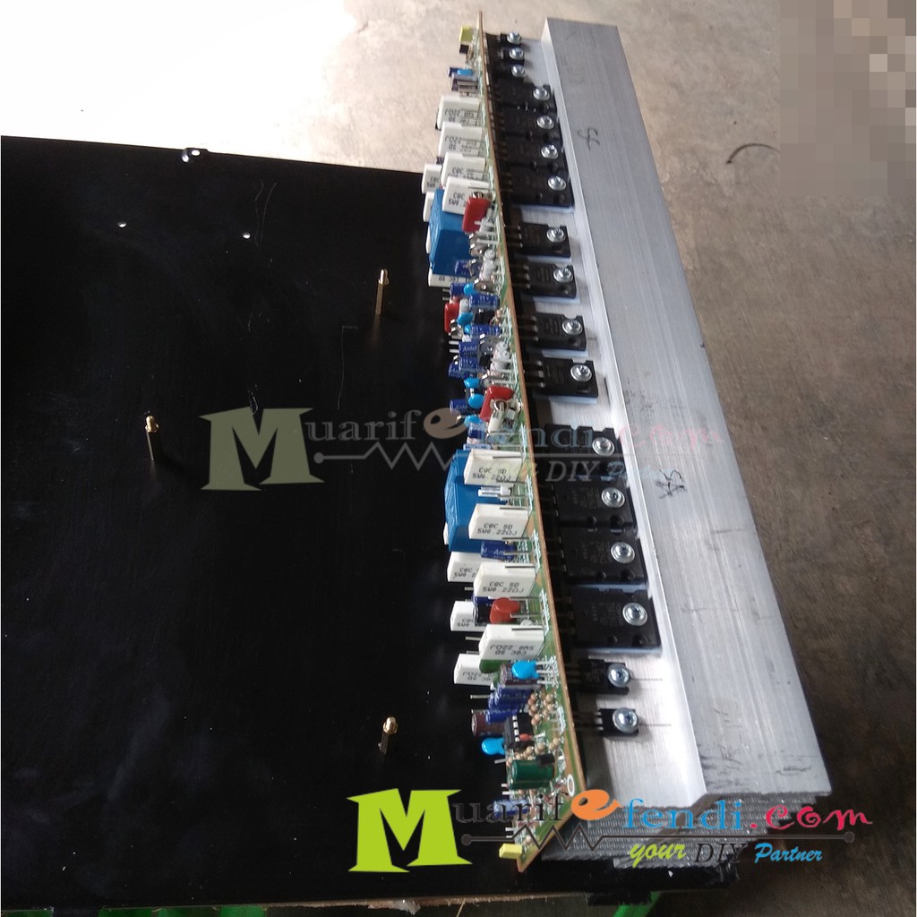 KIT Power Amplifier Class H H900 STEREO 2U 40cm MID HIGH LINE ARRAY 042M KOMPLIT HS dan FINAL