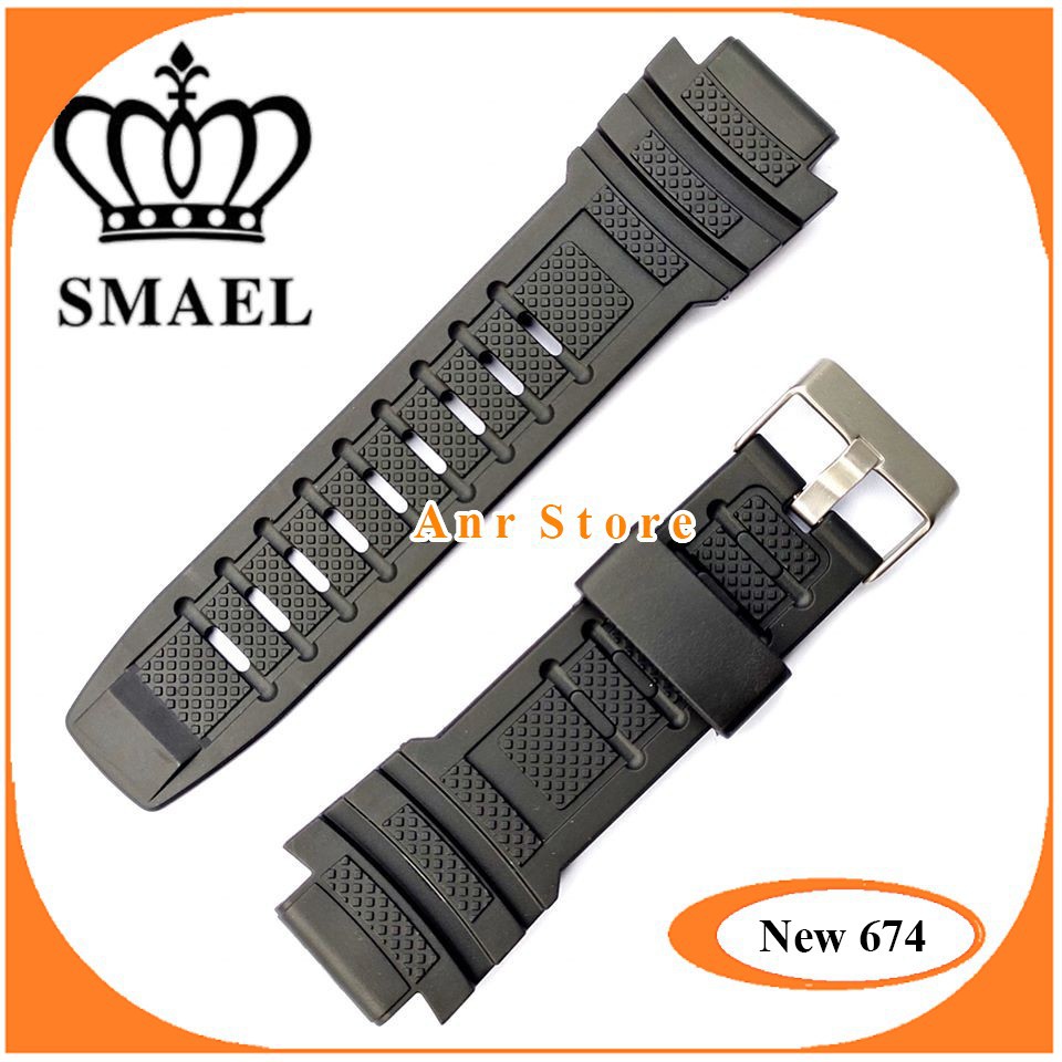 Tali Jam Tangan Smael 1542 Original Oem