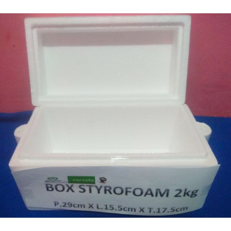 Jual Box Styrofoam Bok Styrofoam Bok Gabus Bok Untuk Packing Ikan Dll