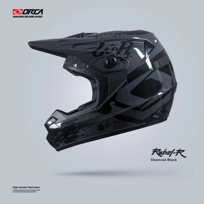 Helm Rsv Orca Supermoto Atau Helm Motocross Rsv Orca Termurah