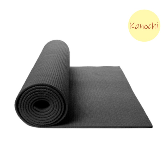 Premium Matras Yoga Mat 6mm x 183cm x63 Senam Matt Pilates PVC Camping