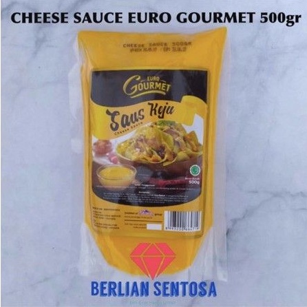 

Euro gourmet cheese sauce saus keju richeese 500gr