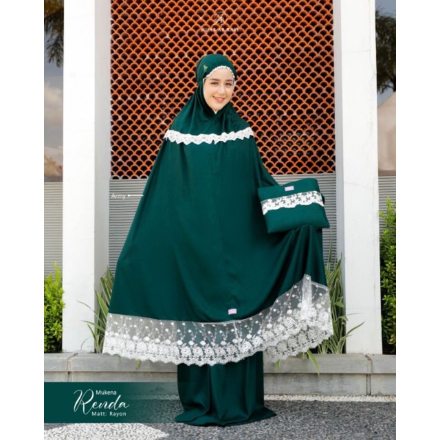mukena renda arrafi//mukena best seller// mukena rayon