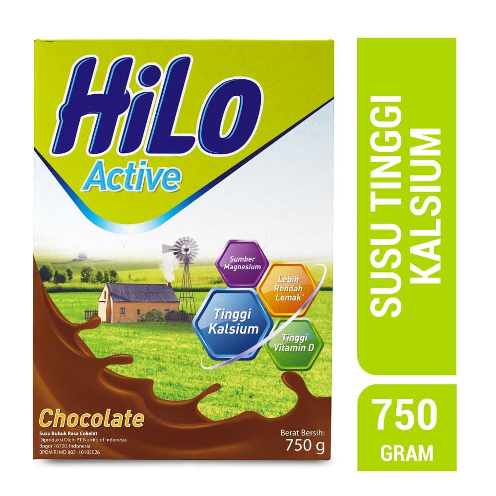 

PROMO HILO ACTIVE CHOCOLATE 750GR TERMURAH