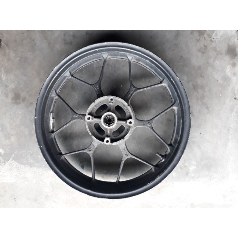velg pelek racing roda belakang SUPRAGTR 150 supragtr150 supra gtr 150 bukan sonic150r ataupun cbr o