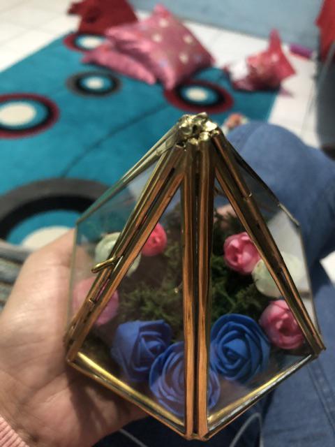 Terrarium Ringbox / Pengait Cincin