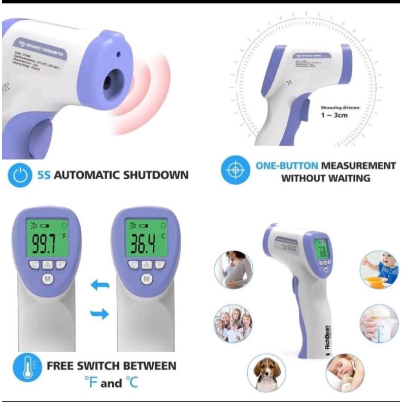 THERMOMETER INFRARED MEDIS / THERMOMETER  LASER