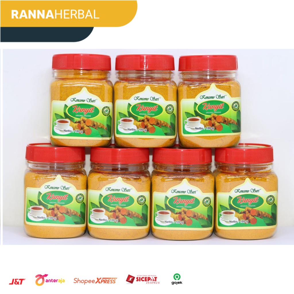 

[Terlaris] Kunyit Serbuk Organik Kencono Sari 100%Asli Original 100 gram
